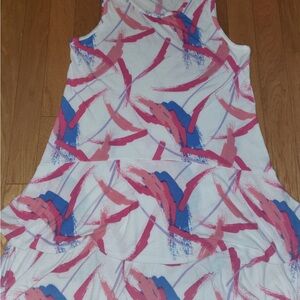 Kaktus Women’s Abstract Patterned Sleeveless Dress Size L